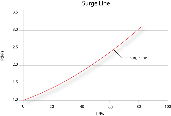 surge line